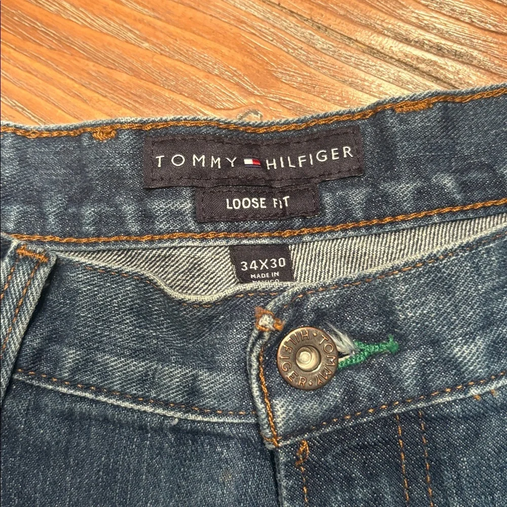 Tommy Hilfiger Loose Fit Jeans - Men's W34 L30 - Picture 2 of 7